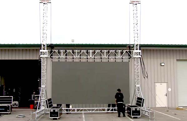 Mobile LED at event