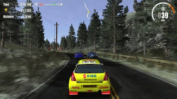 Rush Rally Origins APK gameplay screenshot